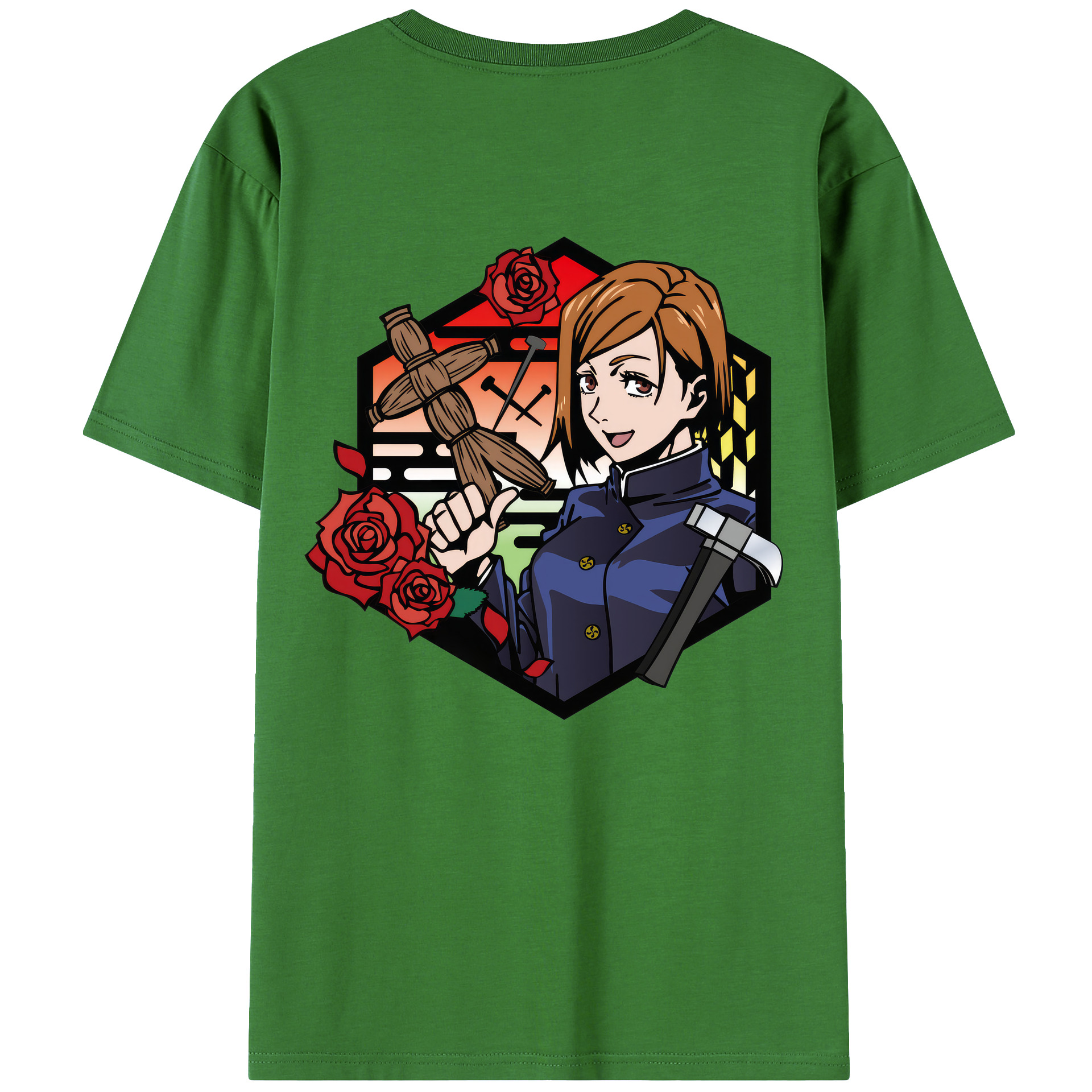 （画像用） 呪術廻戦 Jujutsu Kaisen レディース半袖Tシャツ(バックプリント)